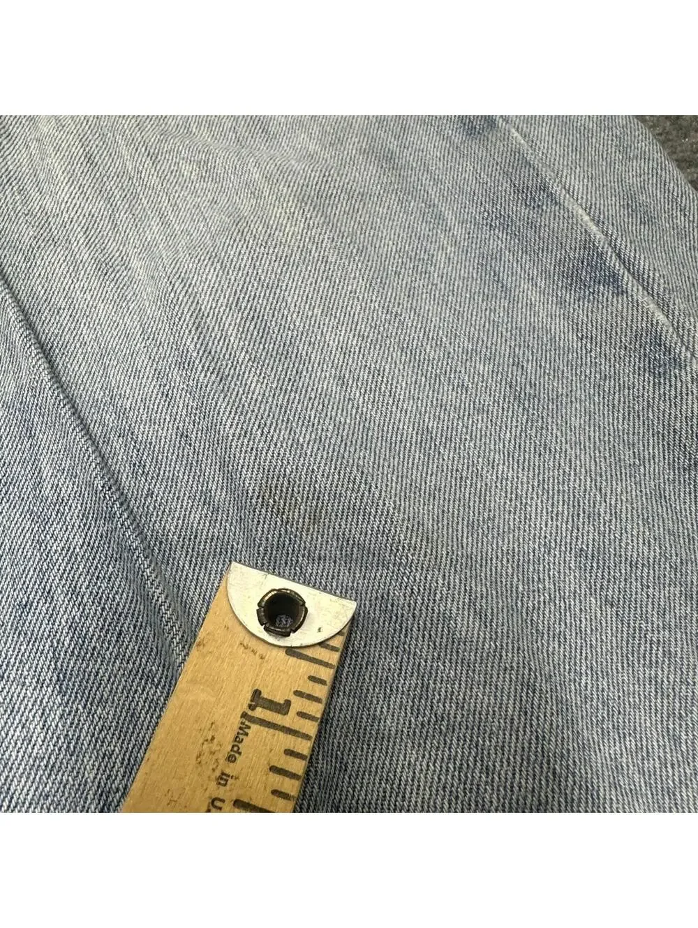 Levi’s 501 Jeans Men’s 38x32 Blue Button Fly Straight Leg WPL 423 Vintage Denim